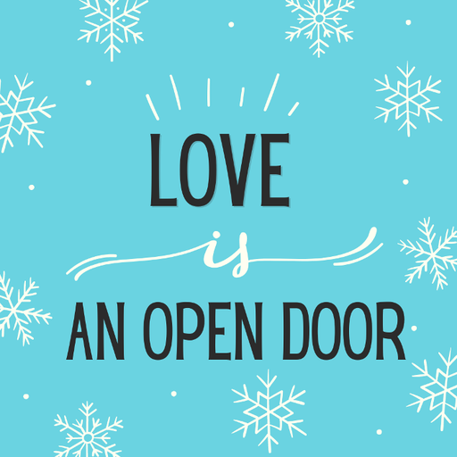 quote from love is an open door frozen